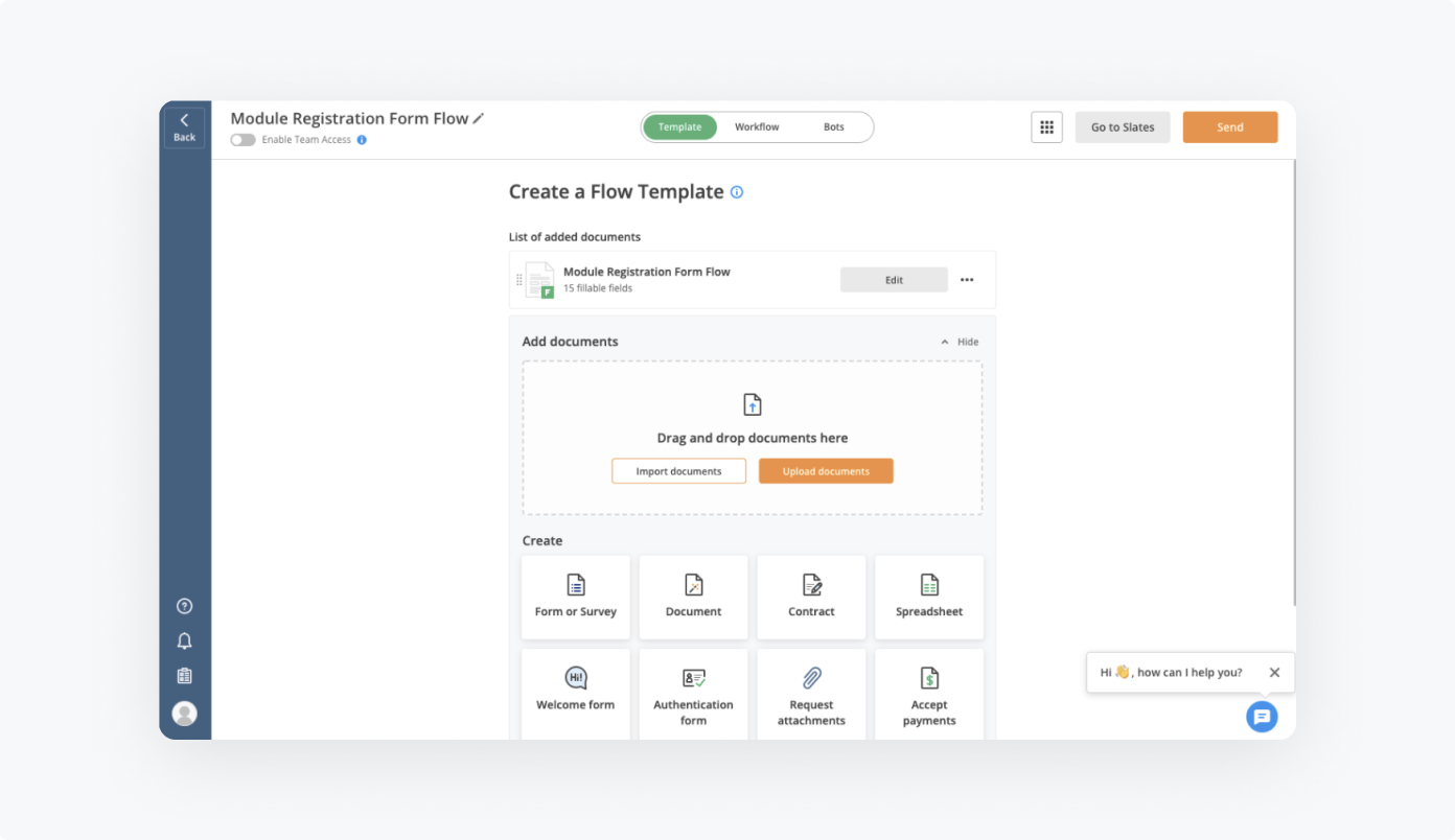 How to set up Module Registration Form Flow by airSlate