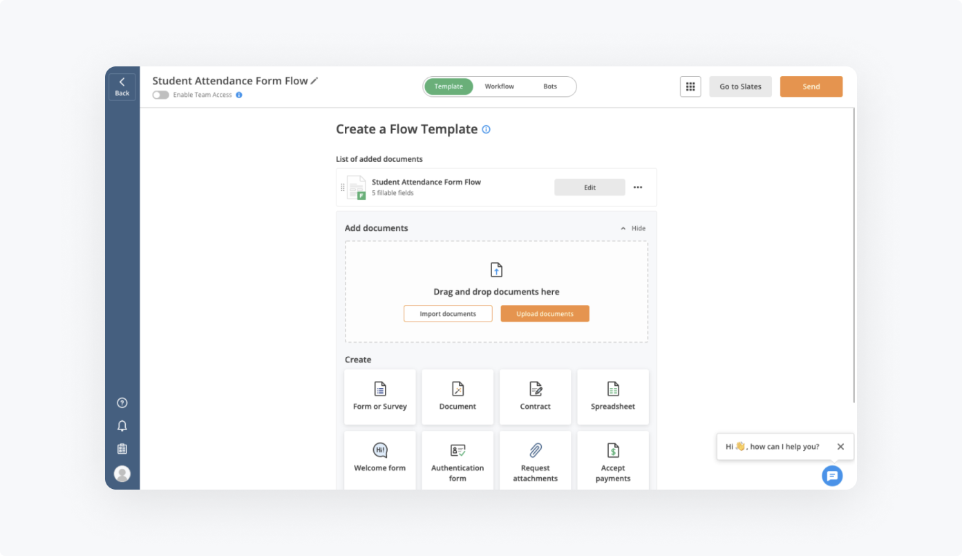 How to set up Student Attendance Form Flow by airSlate