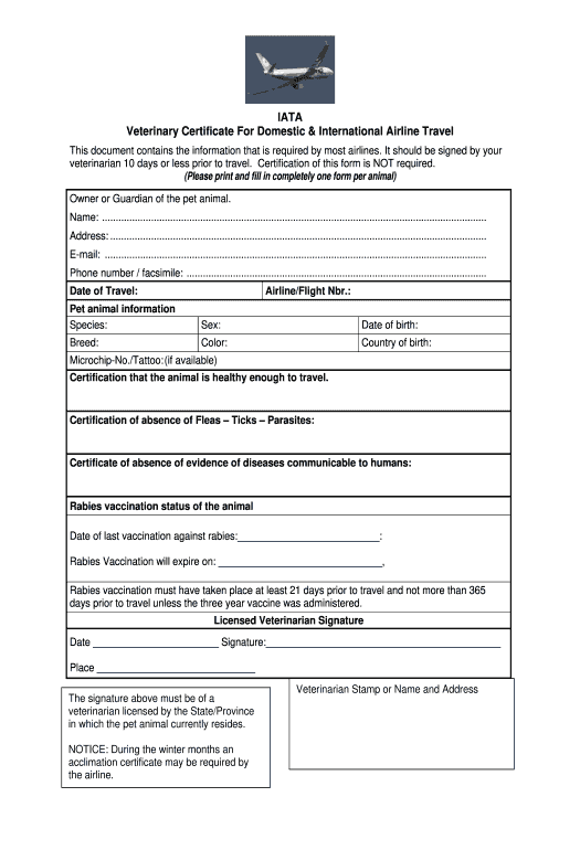 Bind pet acclimation certificate form Pre-fill from Excel Spreadsheet Dropdown Options Bot