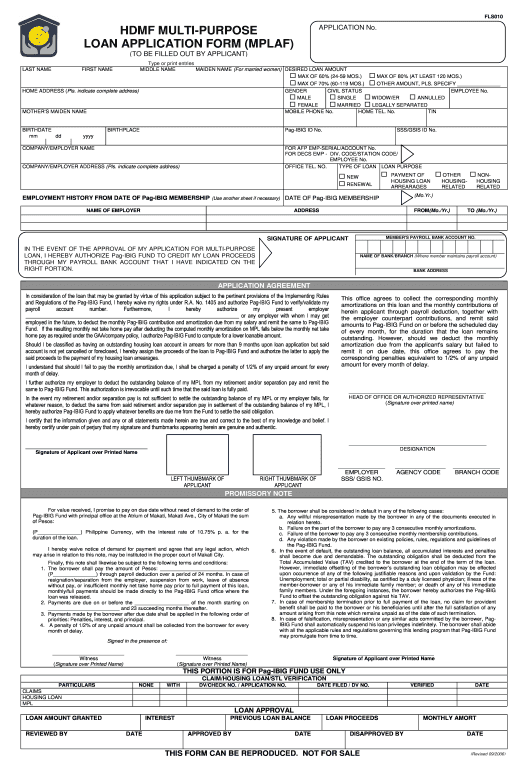 Couple pag ibig loan form 2020 Export to Google Sheet Bot