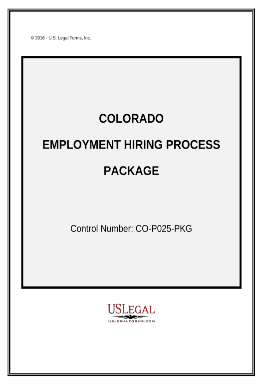 Export Employment Hiring Process Package - Colorado Create Salesforce Record Bot