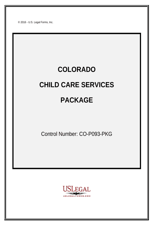 Incorporate Child Care Services Package - Colorado Pre-fill from Excel Spreadsheet Bot