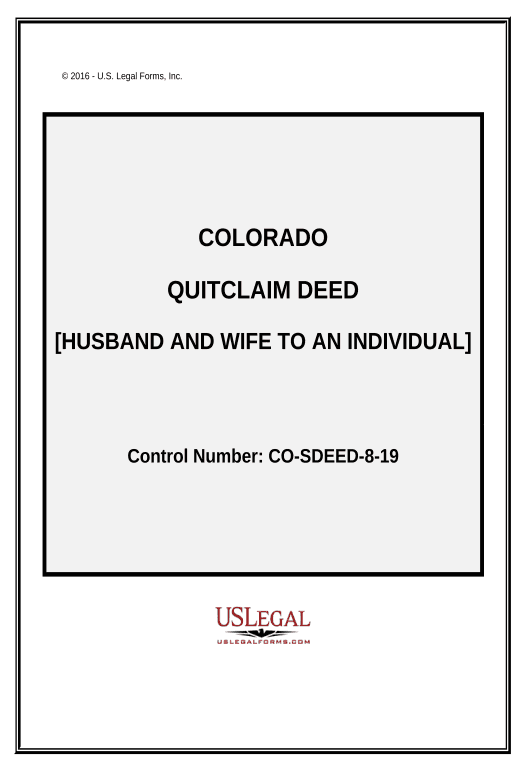 Extract Quitclaim Deed - Husband and Wife to an Individual - Colorado Pre-fill from Google Sheets Bot