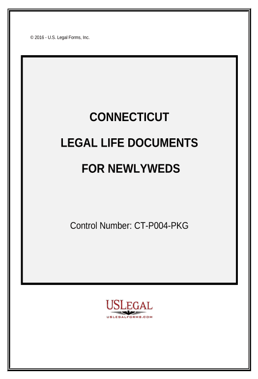 Archive Essential Legal Life Documents for Newlyweds - Connecticut Google Sheet Two-Way Binding Bot