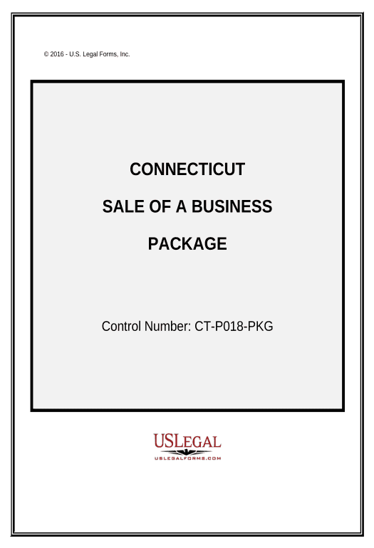 Arrange Sale of a Business Package - Connecticut Salesforce