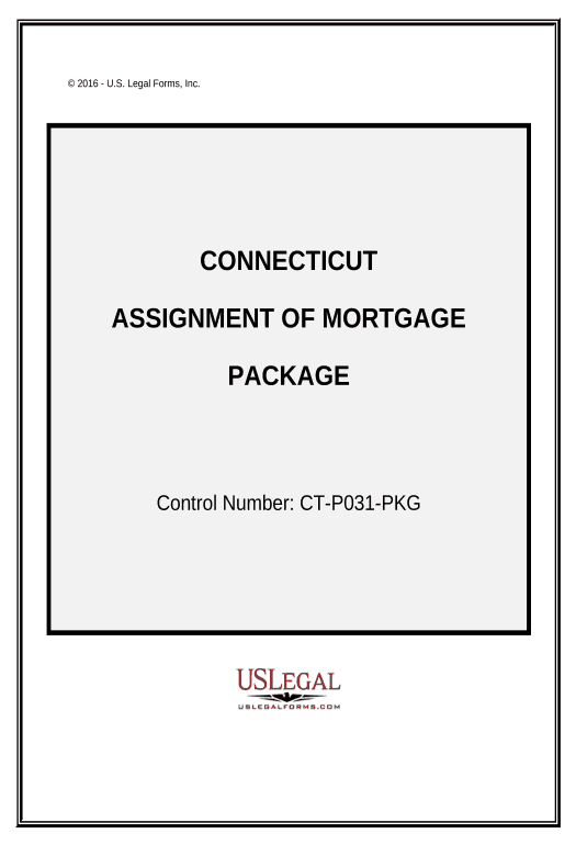 Pre-fill Assignment of Mortgage Package - Connecticut Export to Formstack Documents Bot
