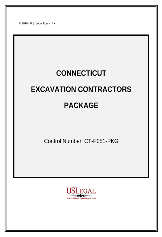 Manage Excavation Contractor Package - Connecticut Pre-fill Dropdowns from Office 365 Excel Bot