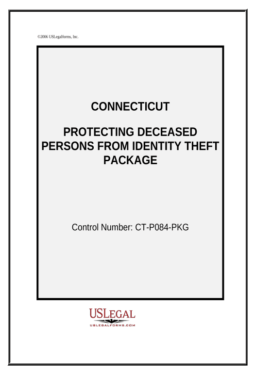 Incorporate Protecting Deceased Persons from Identity Theft - Connecticut Rename Slate Bot
