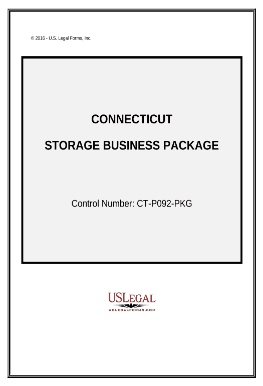 Extract Storage Business Package - Connecticut Pre-fill with Custom Data Bot