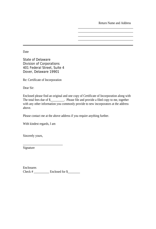 Manage Sample Transmittal Letter To Secretary Of State's Office To File ...