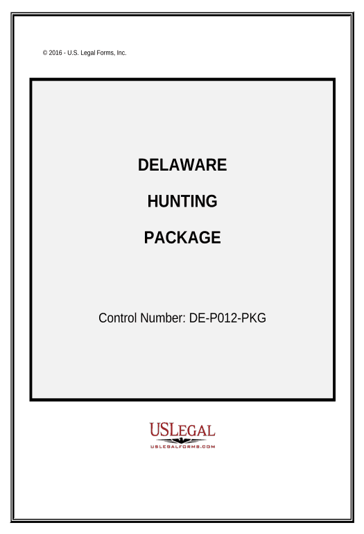Synchronize Hunting Forms Package - Delaware Invoke Salesforce Process Bot