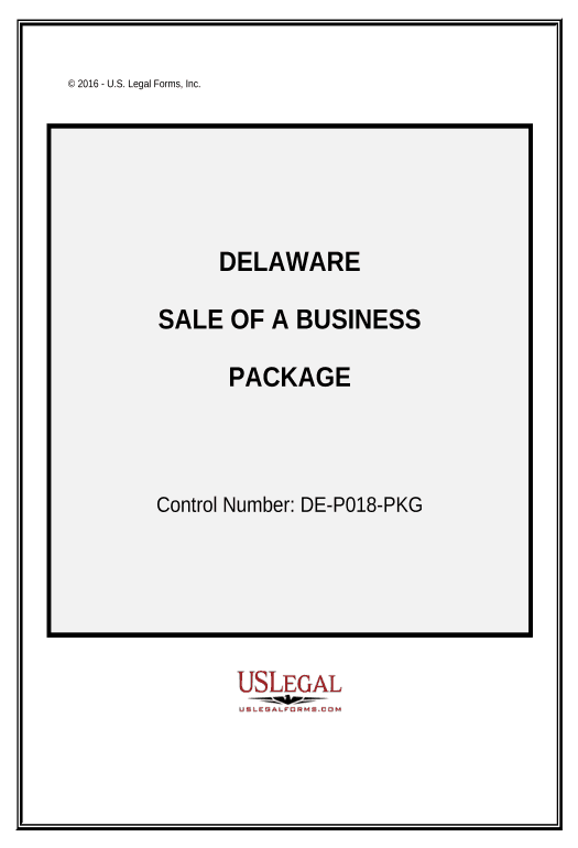 Manage Sale of a Business Package - Delaware SendGrid send Campaign bot
