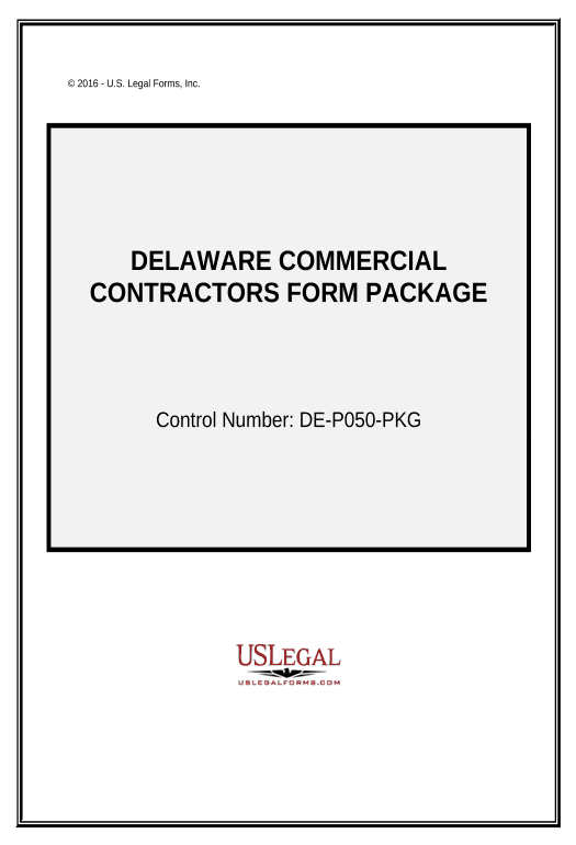 Archive Commercial Contractor Package - Delaware Google Drive Bot