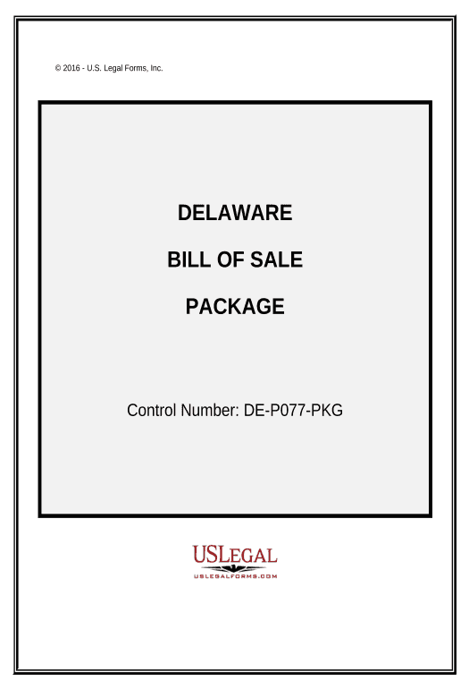 Export delaware bill sale Pre-fill from CSV File Bot