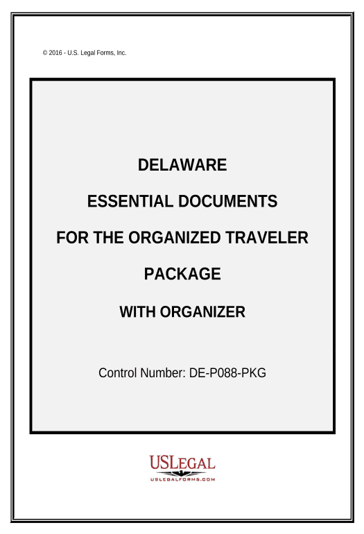 Update Essential Documents for the Organized Traveler Package with Personal Organizer - Delaware Mailchimp add recipient to audience Bot