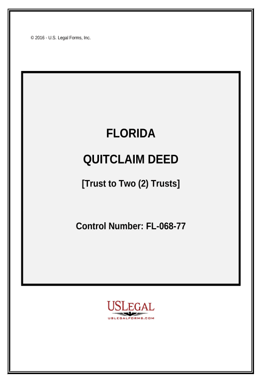 Arrange Quitclaim Deed - Florida Pre-fill with Custom Data Bot