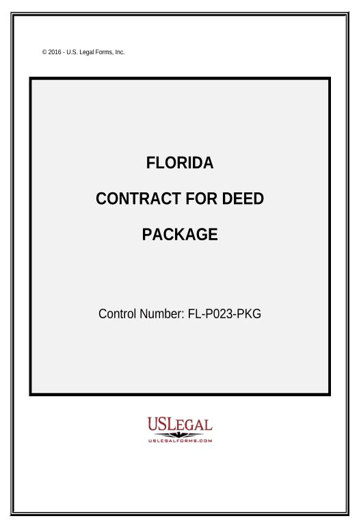 Archive Contract for Deed Package - Florida Add Tags to Slate Bot