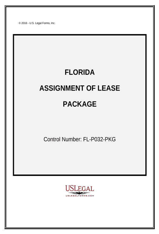 Pre-fill Assignment of Lease Package - Florida Export to MySQL Bot