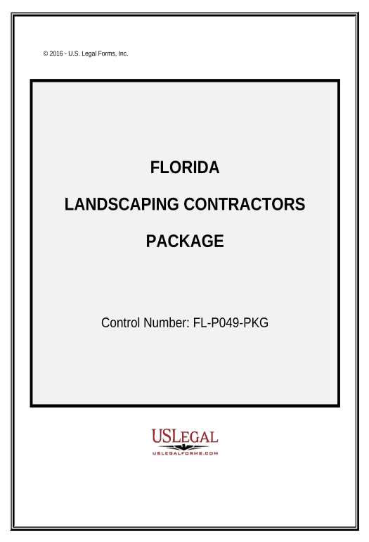 Extract Landscaping Contractor Package - Florida Notify Salesforce Contacts - Post-finish