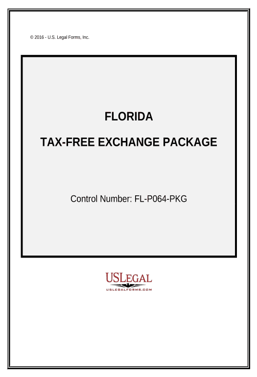 Automate Tax Free Exchange Package - Florida Export to Google Sheet Bot