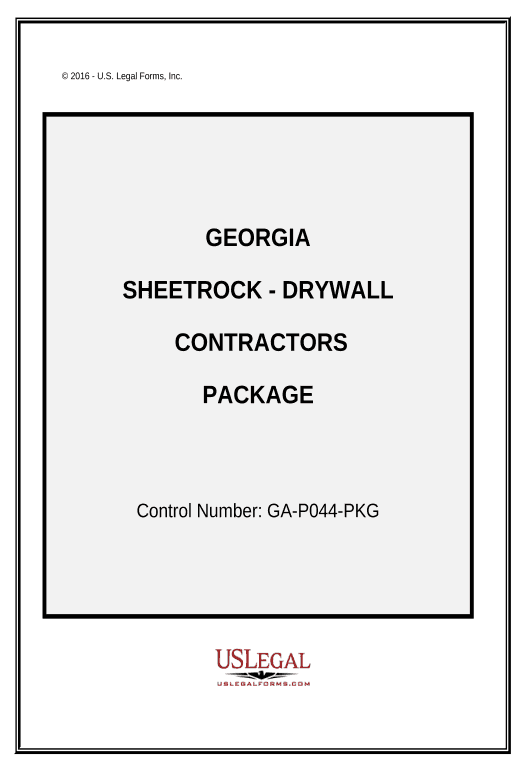 Archive Sheetrock Drywall Contractor Package - Georgia Trello Bot