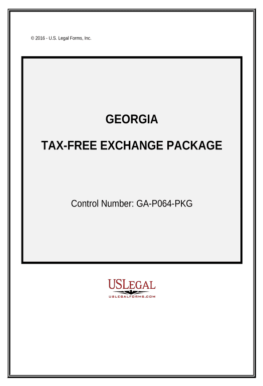 Archive Tax Free Exchange Package - Georgia SendGrid send Campaign bot