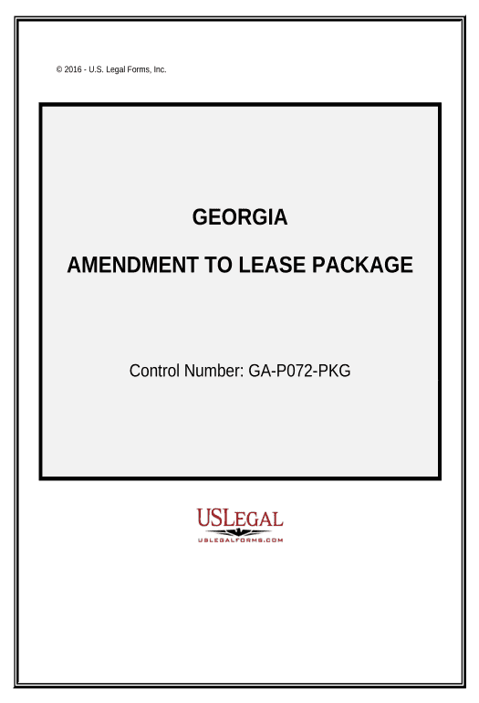 Update Amendment of Lease Package - Georgia Export to NetSuite Record Bot