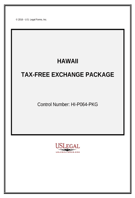 Integrate Tax Free Exchange Package - Hawaii Slack Notification Bot