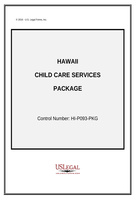 Update Child Care Services Package - Hawaii Pre-fill from AirTable Bot