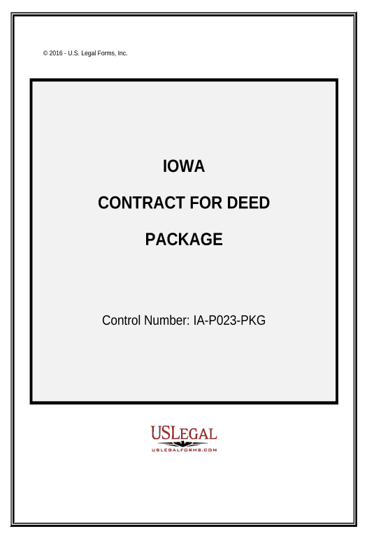 Automate Contract for Deed Package - Iowa Dropbox Bot
