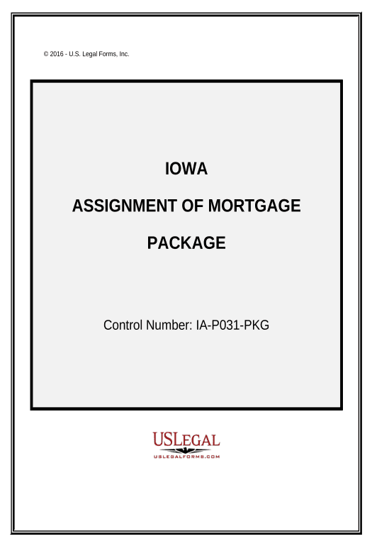 Archive Assignment of Mortgage Package - Iowa Google Calendar Bot