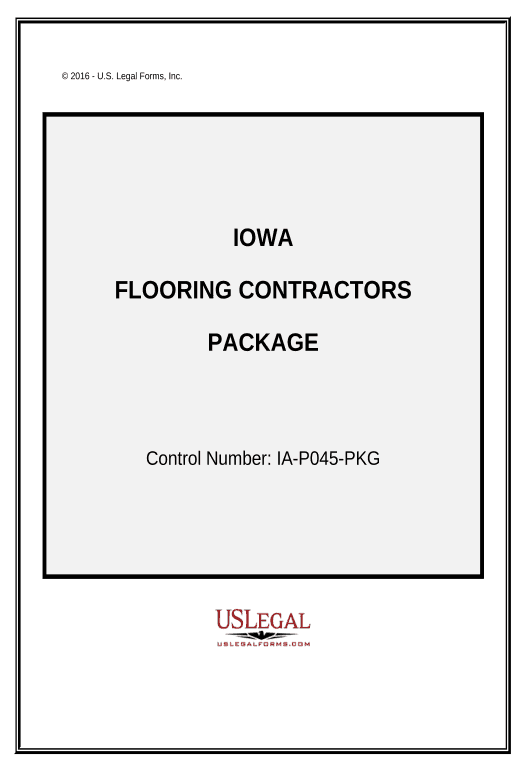 Arrange Flooring Contractor Package - Iowa Export to MySQL Bot