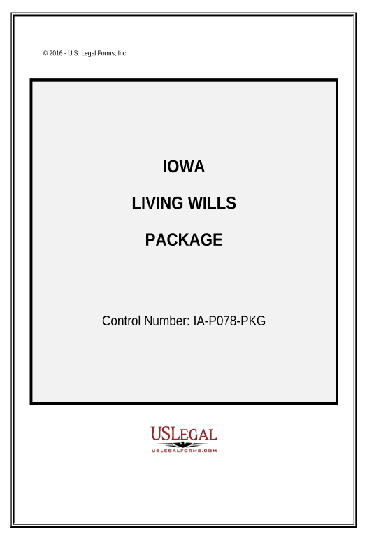 Extract Living Wills and Health Care Package - Iowa Mailchimp send Campaign bot