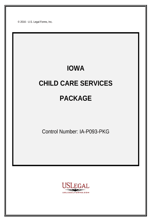 Update Child Care Services Package - Iowa Pre-fill from Google Sheet Dropdown Options Bot