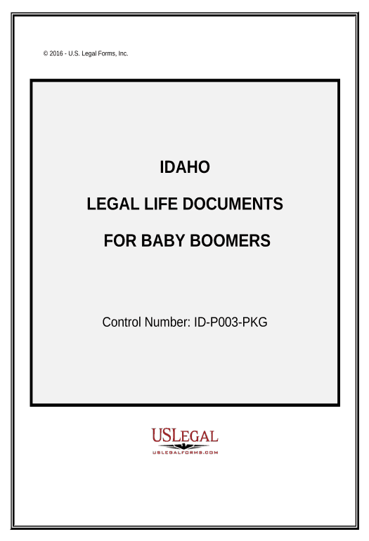 Arrange Essential Legal Life Documents for Baby Boomers - Idaho Audit Trail Bot