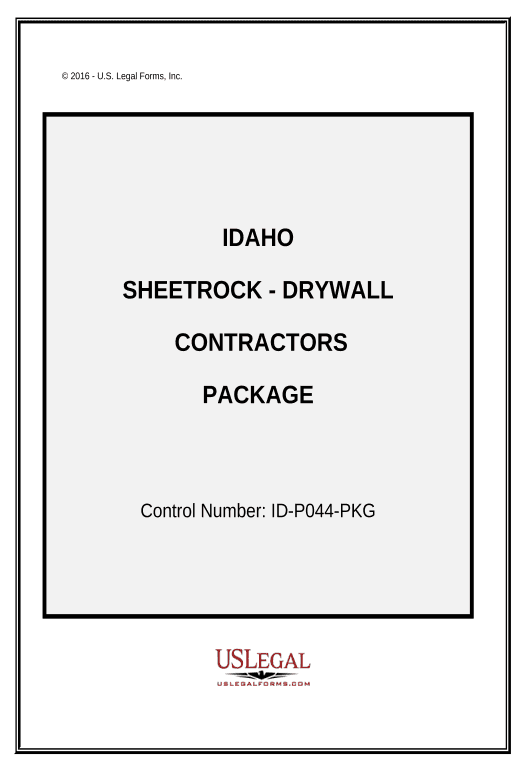 Automate Sheetrock Drywall Contractor Package - Idaho Archive to SharePoint Folder Bot