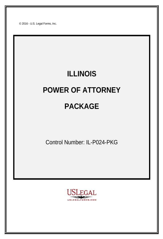 Arrange Power of Attorney Forms Package - Illinois Slack Notification Bot
