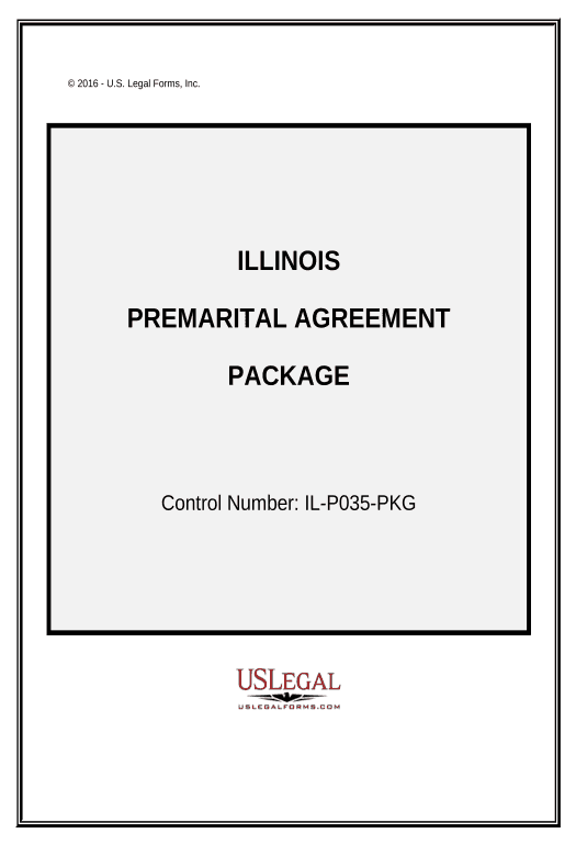 Synchronize Premarital Agreements Package - Illinois Audit Trail Bot