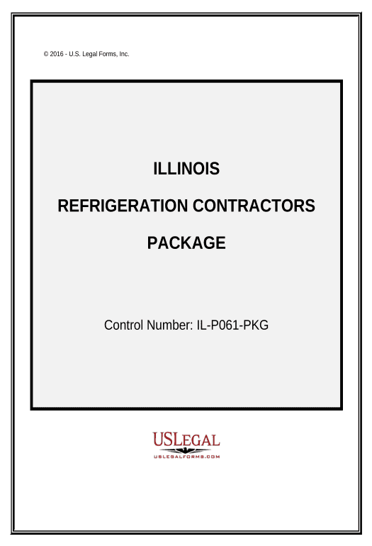 Update Refrigeration Contractor Package - Illinois Google Calendar Bot
