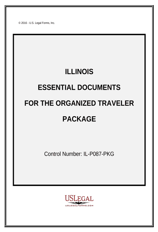 Extract Essential Documents for the Organized Traveler Package - Illinois Pre-fill from AirTable Bot