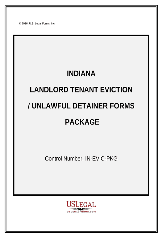 Update Indiana Landlord Tenant Eviction / Unlawful Detainer Forms Package - Indiana Create NetSuite Records Bot