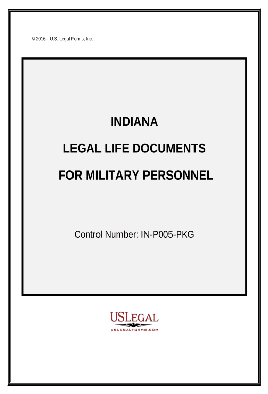 Export Essential Legal Life Documents for Military Personnel - Indiana Create Salesforce Record Bot