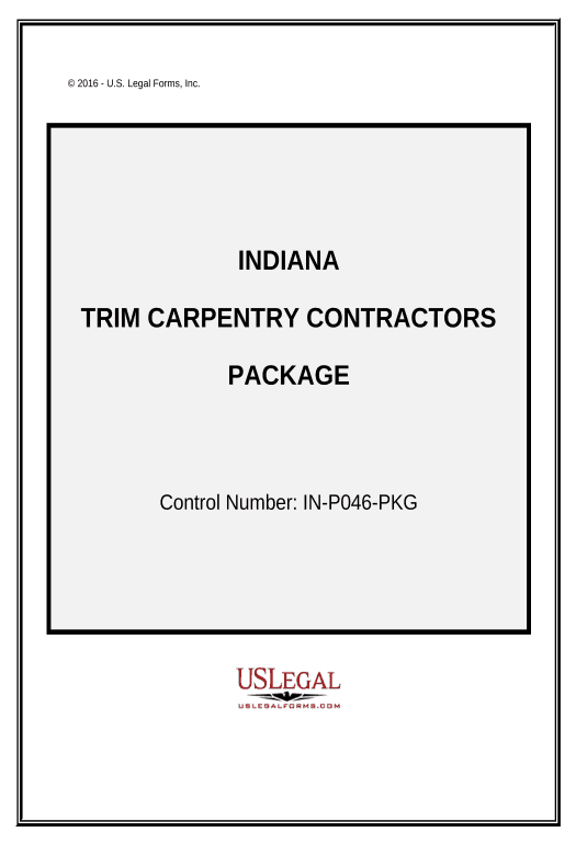 Export Trim Carpentry Contractor Package - Indiana Email Notification Postfinish Bot