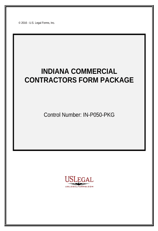 Integrate Commercial Contractor Package - Indiana Pre-fill from Excel Spreadsheet Bot