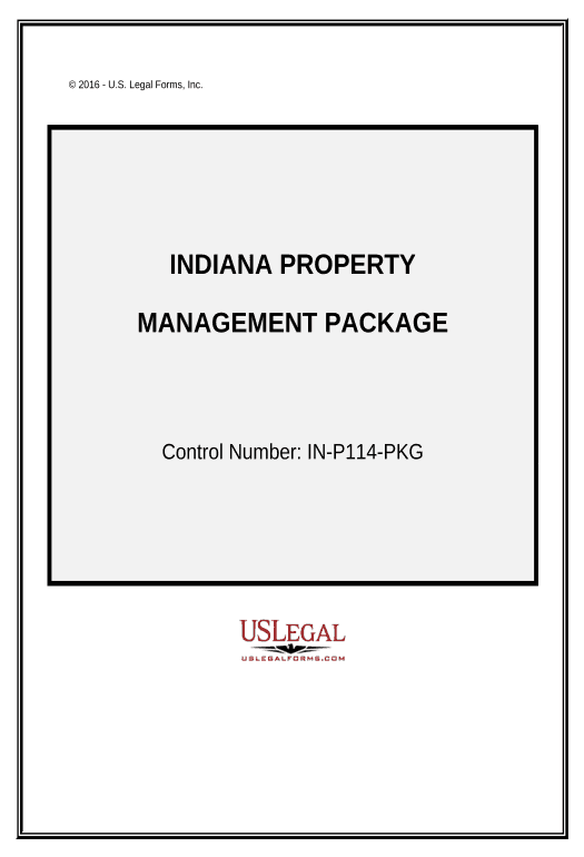 Automate Indiana Property Management Package - Indiana Salesforce