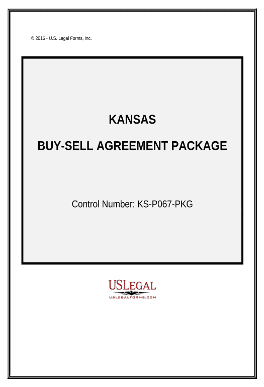 Manage Buy Sell Agreement Package - Kansas Pre-fill from Office 365 Excel Bot