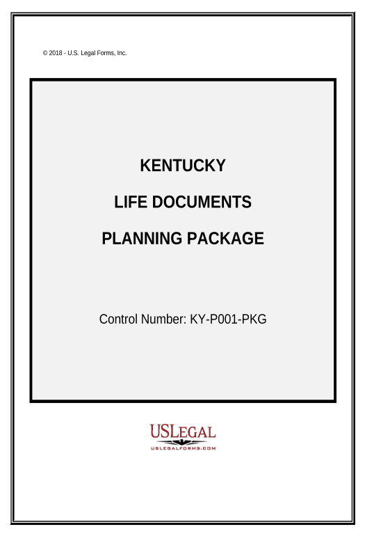Synchronize Life Documents Planning Package, including Will, Power of Attorney and Living Will - Kentucky Pre-fill from MySQL Bot