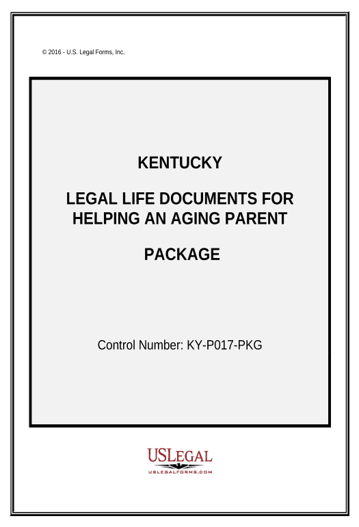 Pre-fill Aging Parent Package - Kentucky Box Bot