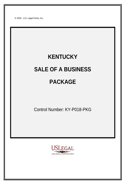 Integrate Sale of a Business Package - Kentucky Invoke Salesforce Process Bot