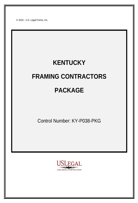 Export Framing Contractor Package - Kentucky SendGrid send Campaign bot